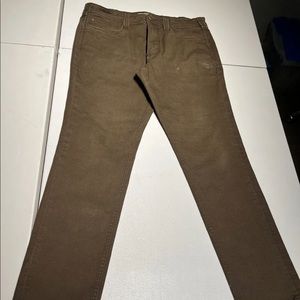 5.11 Tactical Jeans Dark Wash Brown Denim Stretch Men's Cotton Poly Size 36x32